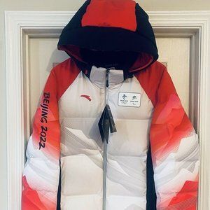 2022 Beijing Winter Olympics Down Jacket/Parka...Never worn...VERY RARE...